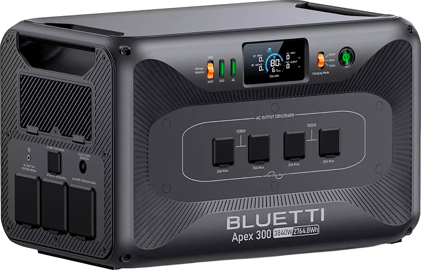 BLUETTI APEX300 vista 3/4